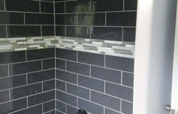 New Tile & Shower Fixtures